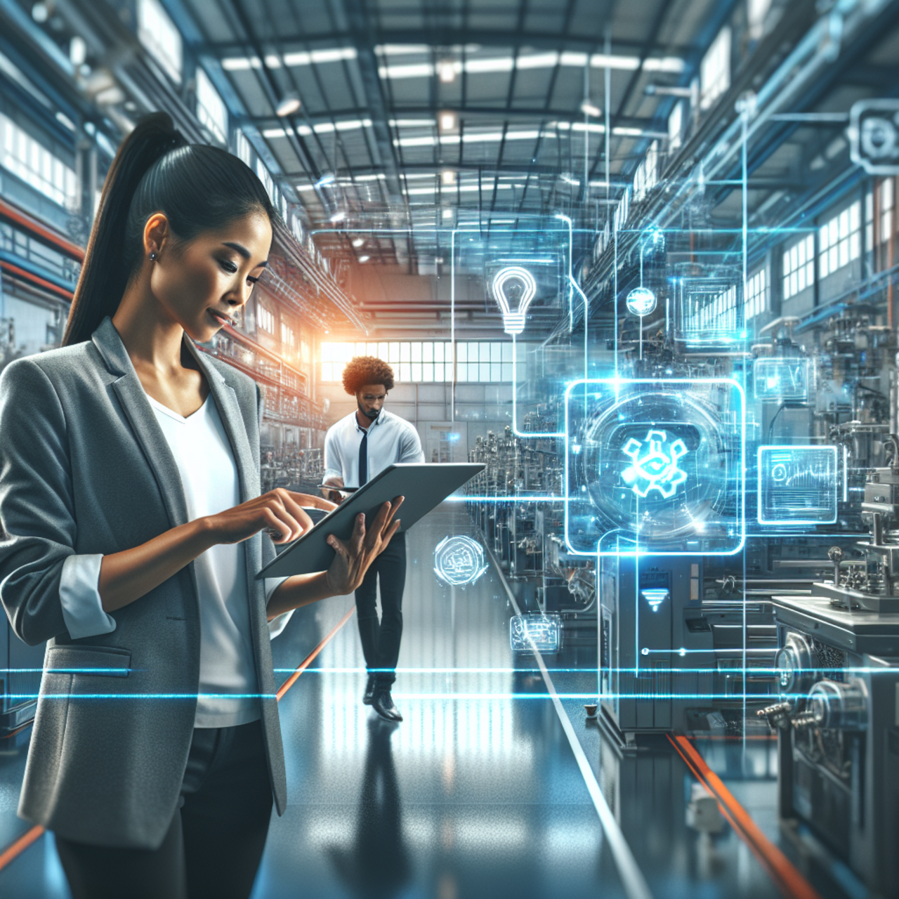 Zusammenarbeit im Maschinenbau